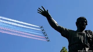 Russian Military Final Rehearsal for Victory Day Parade