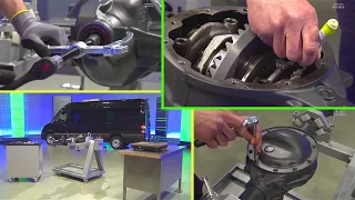 Mercedes-Benz Sprinter Rear Axle Repair: Part 1 - Gear Backlash Adjustment (W906, W900)