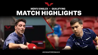 Kay Stumper vs Panagiotis Gionis | MS Qual | Singapore Smash 2023