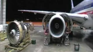 Boeing 777 Engine Change