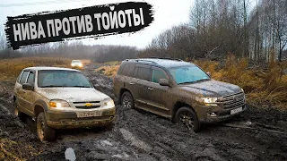 Вот что может NIVA CHEVROLET против TOYOTA PRADO, RAV4, LAND CRUISER 200