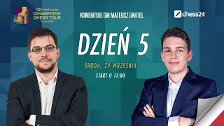 Finał Meltwater Champions Chess Tour | Dzień 5 | Duda kontra Vachier-Lagrave!