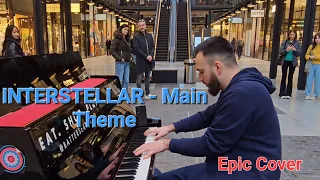 Shoppers React to Interstellar - Main Theme on Piano
