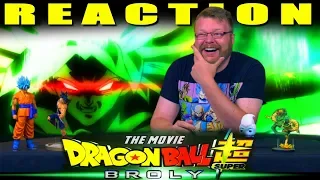 Dragon Ball Super: Broly Movie Trailer (English Dub Reveal) REACTION!!