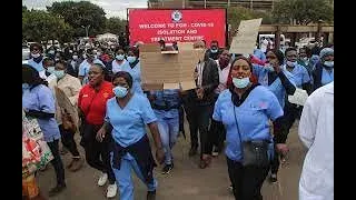 Zimbabwe Junior Nurses and Doctors Continue With Demos During Strike