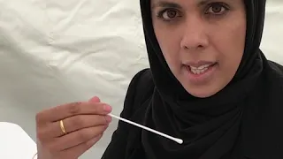 Here's what it's like to get a Coronavirus test (Urdu)