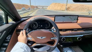 المنسية جينسيس G80 سيدان 2024 تجربة وتغطية شاملة وكأنك تتعرف عليها لاول مرة genesis 2.5 T