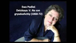 Ewa Podleś: The complete "Detskaya" (Mussorgsky)