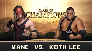 WWE 2K24 - KANE vs. KEITH LEE - CLASH OF CHAMPIONS | PS4™ [4K60]