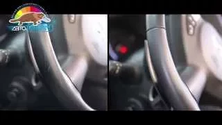 Устранение царапин и потертостей на кожаном руле автомобиля Infiniti QX70s