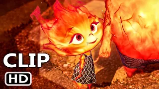 ELEMENTAL "Baby Ember Cute Moments with her Daddy" Clip (2023)