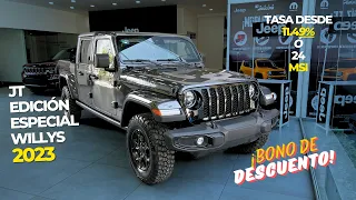 Jeep JT Edición Especial Willys 2023 | La MEJOR PICKUP TODOTERRENO que puedes tener - Vista general