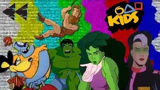 UPN Kids Sunday Morning Cartoons | 1996 | Full Episodes with Commercials