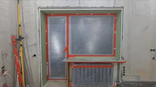 Do-it-yourself drywall slopes. All stages. REDUCING KHRUSHCHEVKA FROM A to Z # 15