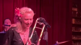 Gunhild Carling brings down the house at Birdland Jazz Club in New York City