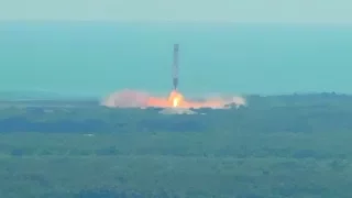 Space-X Falcon 9 Dragon CRS-12 NASA-TV Launch And Landing Replays