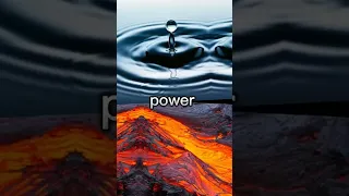 Lava vs Water