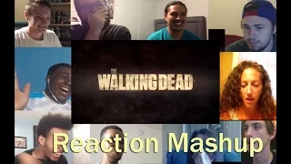 The Walking Dead Season 7 Comic Con Trailer REACTION MASHUP