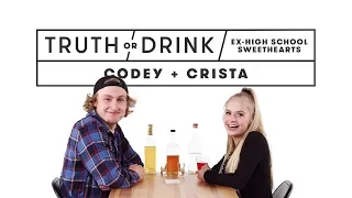 Ex High School Sweethearts (Codey & Crista) | Truth or Drink | Cut
