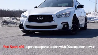 Infiniti Q50 Red Sport 400 Review | The ultimate daily Japanese sports sedan?