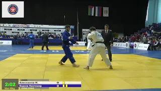 66 kg Алискантов М Кодзоев К 05 03 2020 Т2 Первенство России по дзюдо до 23 лет, ТЮМЕНЬ