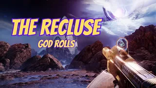 The Recluse Is Back and These are the NEW God rolls | Destiny 2