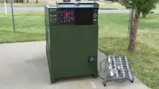 MEP-805B Generator Load Test for eBay ad