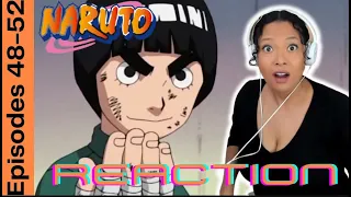 ROCK LEE Vs GAARA! Naruto Episode 48 - 52 Reaction | First Time Watching | Anime Reaction