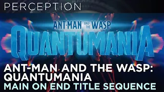 OFFICIAL Marvel Studios' Ant-Man and The Wasp: Quantumania Main On End Credits Title Sequence