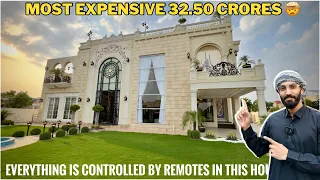 Fully-Furnished MOST-EXPENSIVE (24 Carat GOLDEN-HOUSE) of DHA LAHORE For Sale-Cinema Pool Garden