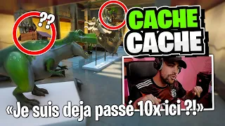 Je passe 10x devant lui mais je ne le voit pas... Cache-Cache dans un musée sur Fortnite Créatif !