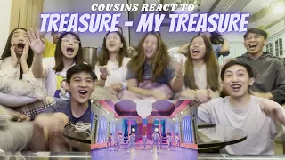 COUSINS REACT TO TREASURE - ‘MY TREASURE’ M/V