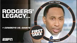 Stephen A. thinks EVERY GAME is a legacy game for Aaron Rodgers | First Take