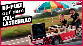 Techno, Rave & DJ auf dem Lastenrad