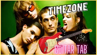 Guitar Tab TIMEZONE -  Maneskin (tutorial)