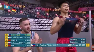 Carlos Edriel Yulo (PHI) - FX Final, Gold - WC Stuttgart