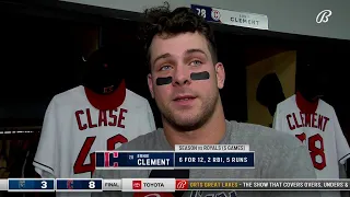 Ernie Clement on the Guardians offense's big hits