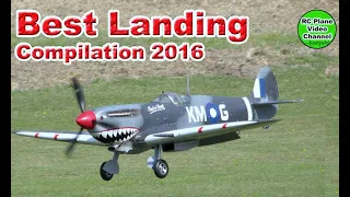 RC Plane Only Best Landings Compilation 2016 - RC Plane Video Channel