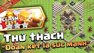 Hướng Dẫn CÁCH ĐÁNH 3 SAO THỬ  THÁCH ĐOÀN KẾT LÀ SỨC MẠNH - Clash of clans  | Akari Gaming