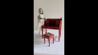 Unboxing & Assemble 1/3 Scale Vintage Desk for Doll / Dollfie