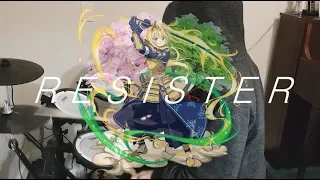 Sword Art Online: Alicization OP2 Full (ソードアート・オンライン アリシゼーション)『RESISTER/ASCA』- Drum Cover (叩いてみた)