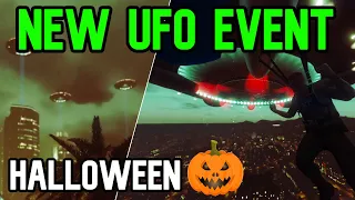 Gta 5 Ufo Event - Halloween New Ufo Event 14 Ufo's In Los Santos