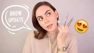 EASY BROW ROUTINE | روتين ترتيب و رسم  الحواجب