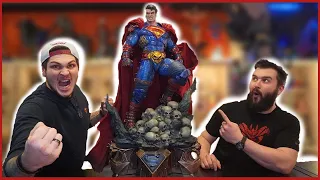 LE Seigneur Kryptonien plus BADASS que Jamais ! SUPERMAN Metal 1/3 Prime 1 Studio !