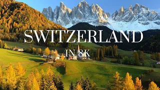 Switzerland 4K - Heaven on Earth - Relaxing Music - Meditation Music - Spa Song