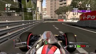 F1 2011 gameplay Monaco