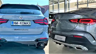New Mercedes GLE Coupe 2023 vs New BMW X3 2023 - STARTUP Revs Comparison by Supergimm