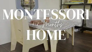 MONTESSORI HOME TOUR 4-8 MONTHS: prepare your home using Montessori principles, part 1 of 2
