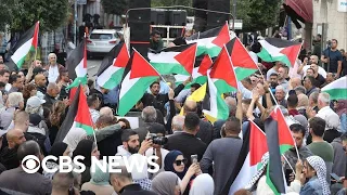 Shots fired as Palestinians in West Bank protest against Israel