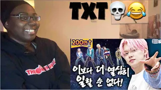 We'll sleep when we're dead, only 1 week left for comeback! ㅣTXT - Idol Human Theater||REACTION